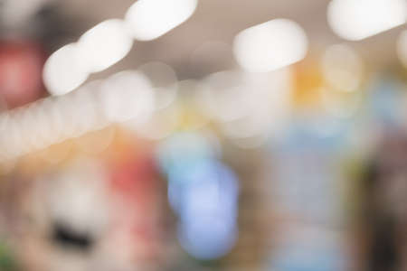 Abstract background of shopping mall, shallow depth of focus.の写真素材