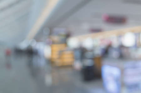 Abstract background of shopping mall, shallow depth of focus.の写真素材