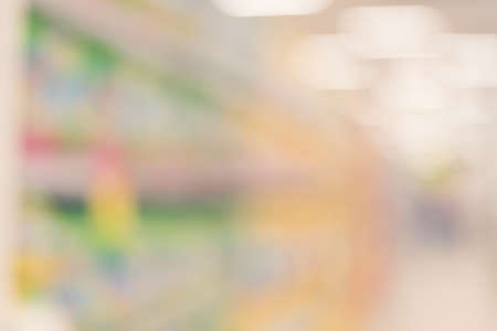 Abstract background of shopping mall, shallow depth of focus.の写真素材