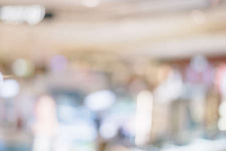Abstract background of shopping mall, shallow depth of focus.の写真素材