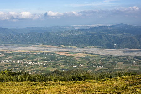 scenery of Luye landscape at Taitung, Taiwan
