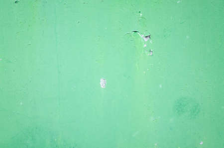 cement background wall texture in green colorの写真素材