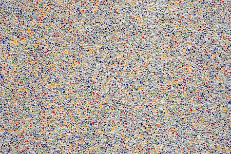 colorful terrazzo wall background with copy space