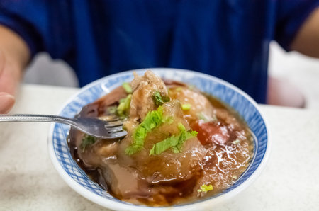 meatballs, Taiwanese famous and traditional taste snacks