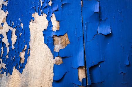 vintage texture background of old weathered wood planks painted with color