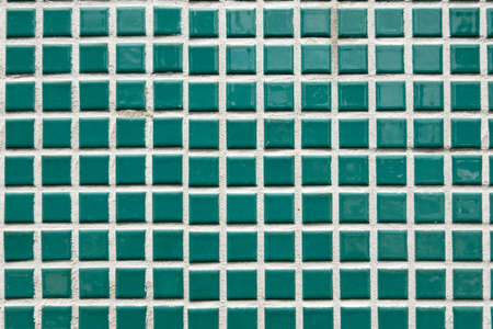 vivid small ceramic tile background decorate the architectureの写真素材