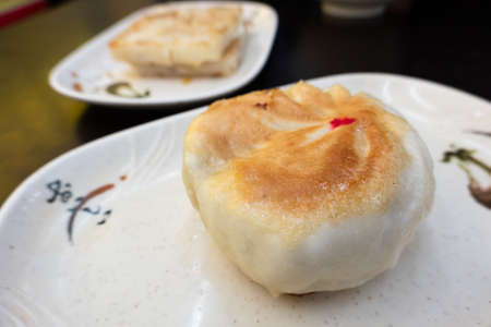 salt soy milk, Taiwanese famous local snacksの写真素材