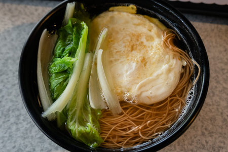 chicken instant vermicelli is a very thin noodle at Taiwan