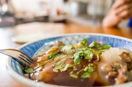 meatballs, Taiwanese famous and traditional taste snacksの写真素材