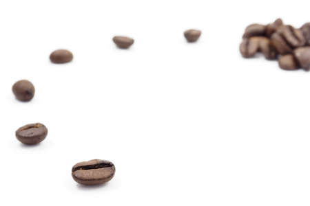 Coffee beans close upの写真素材
