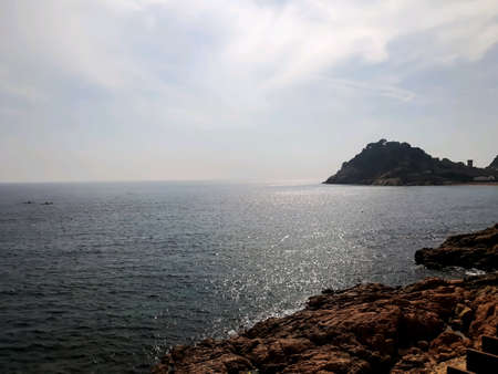 Mediterranean coast.の素材
