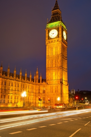 Clocktower Big Ben in Londonの写真素材