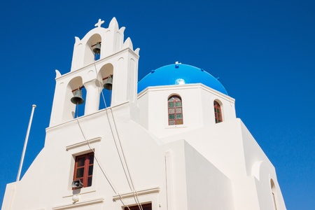 Beautiful greek churchの写真素材