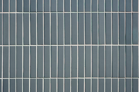 Background from a gray tiled wall