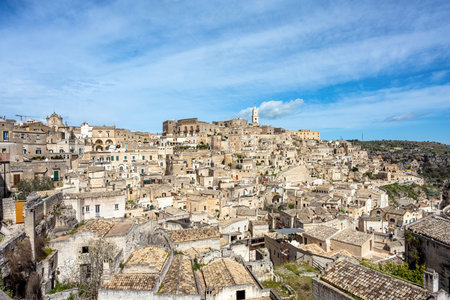 The beautiful old town of Matera in southern Italy