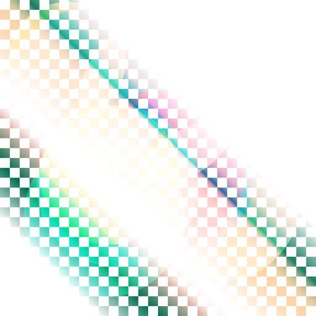 Abstract colored background with chess patternのイラスト素材