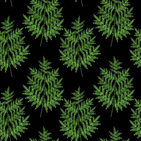 Foliage background on darkのイラスト素材