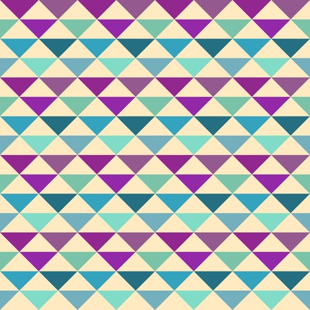 Seamless pattern with multicolored trianglesのイラスト素材