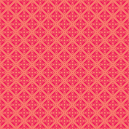 Seamless pattern red decorative damaskの写真素材