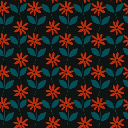 Seamless pattern with decorative ornamentのイラスト素材