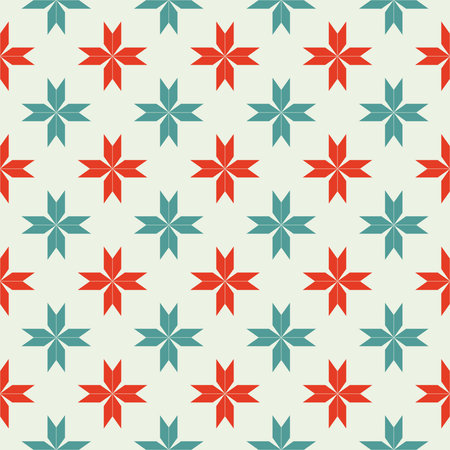 Seamless pattern with abstract ornament