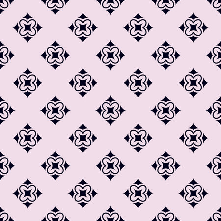 Seamless pattern with decorative ornamentのイラスト素材