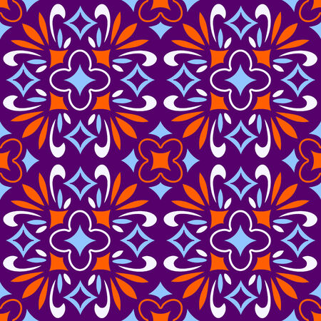 Seamless pattern with decorative ornamentのイラスト素材