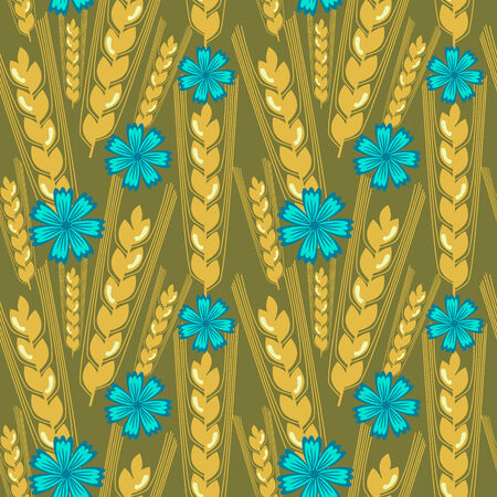 Seamless pattern with decorative ornamentのイラスト素材