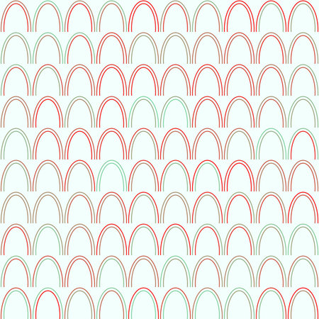 Seamless pattern with decorative ornamentのイラスト素材