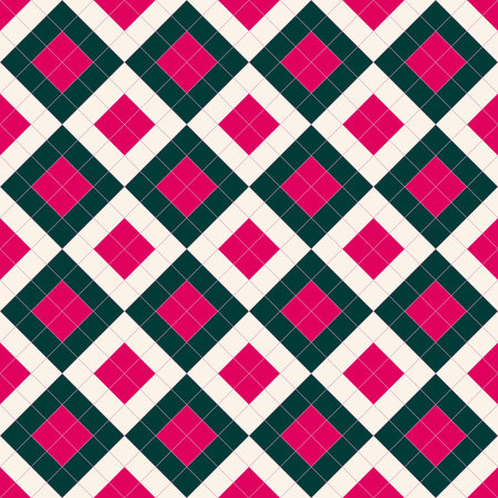 Seamless pattern with abstract decoration
