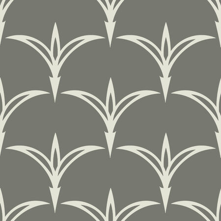 Seamless pattern with decorative ornamentのイラスト素材