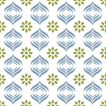 Seamless pattern with abstract ornamentのイラスト素材
