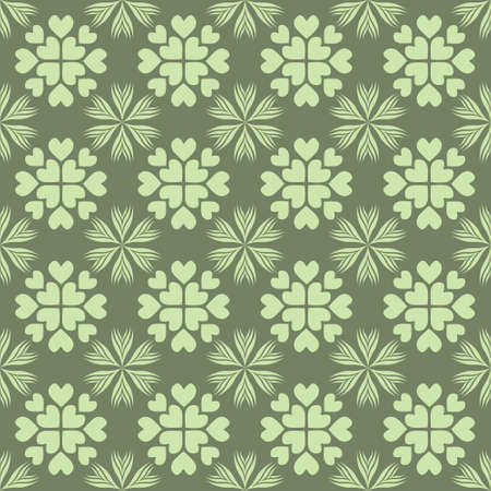 Seamless pattern with decorative ornamentのイラスト素材