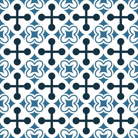 Seamless pattern with decorative ornamentのイラスト素材