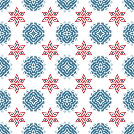 Seamless pattern with decorative ornamentのイラスト素材