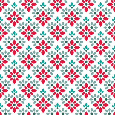 Seamless pattern with decorative ornamentのイラスト素材