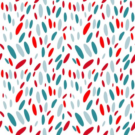 Seamless pattern with decorative ornamentのイラスト素材