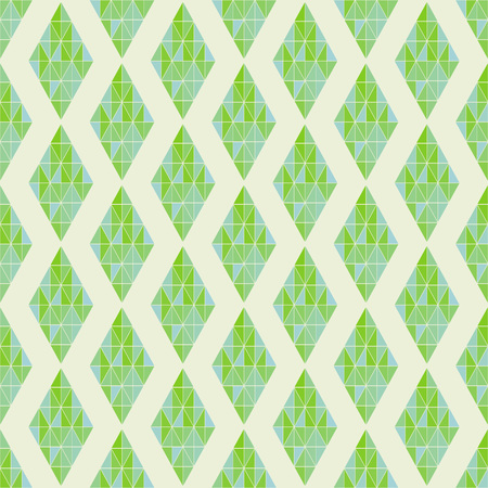 Seamless pattern with abstract ornamentのイラスト素材