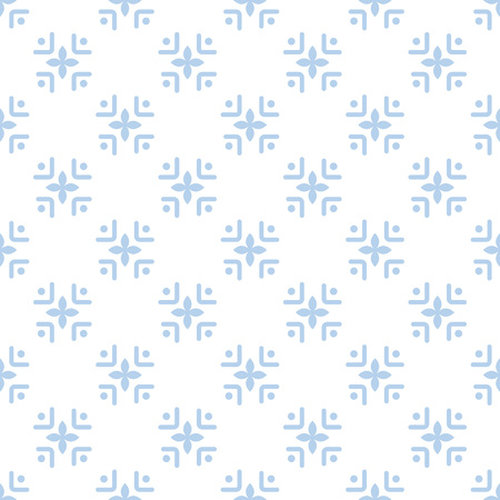 Seamless pattern with abstract ornamentのイラスト素材