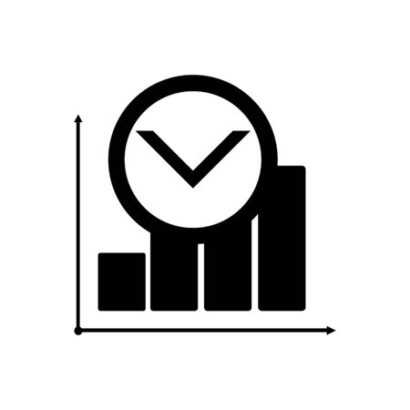 Time estimate simple vector iconのイラスト素材
