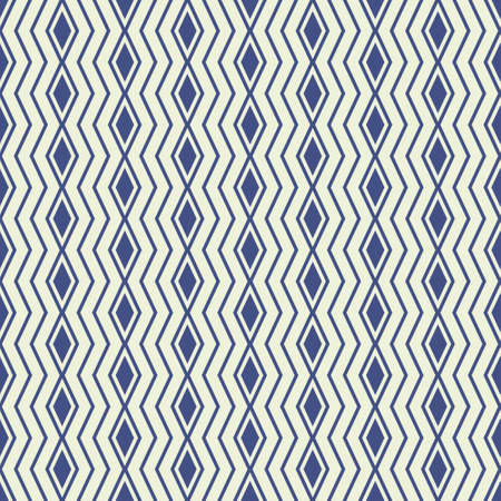 Seamless geometric rhombus and zigzagのイラスト素材