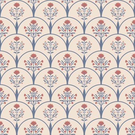 Seamless vector simple decorative patternのイラスト素材