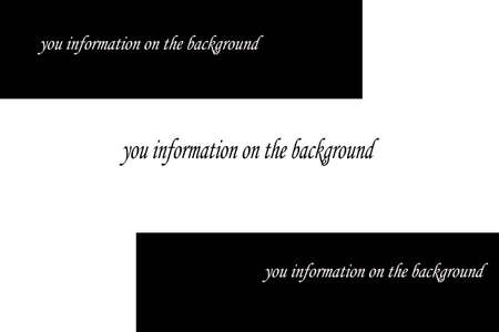 White background with black squares and space for text and advertising.の写真素材