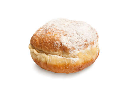 dough-nut on white backgroundの写真素材