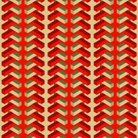 modern polygonal templates with colorful isometric cubes. Suprematism seamless patterns.