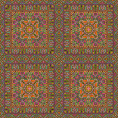 seamless bohemian ornament. Abstract geometric background.の写真素材