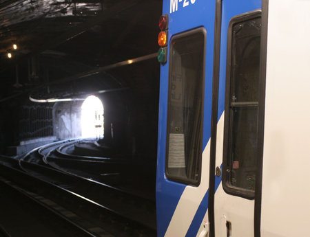 seeing the light at the last of tunnel