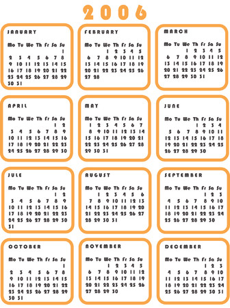 2006 calendarの素材 [FY310410166] | ストックフォトの Qlean Market