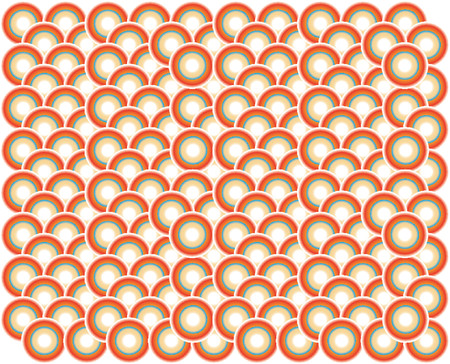 background made of circlesのイラスト素材