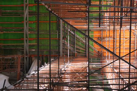 construction preparationの写真素材